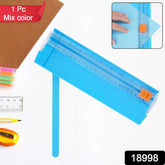 Paper Cutter A5 Mini Paper Cutter Portable Paper Cutting Machine (1 Pc  Mix Color)
